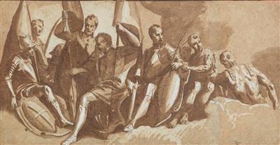 Paolo Veronese, Studio of, - Mistrovské kresby, Tisky do roku 1900, Akvarely a miniatury