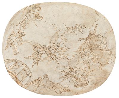 Pietro Roselli zugeschrieben/attributed - Meisterzeichnungen und Druckgraphik bis 1900, Aquarelle, Miniaturen