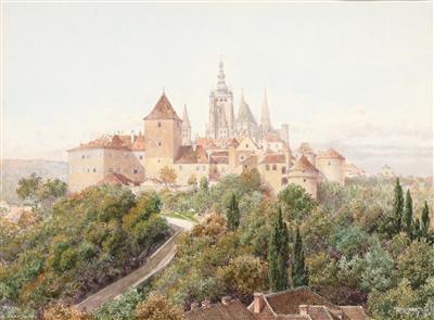 Richard Moser - Mistrovské kresby, Tisky do roku 1900, Akvarely a miniatury