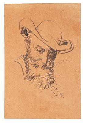 Wilhelm Busch - Disegni e stampe fino al 1900, acquarelli e miniature