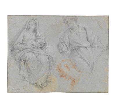 Agostino Masucci - Mistrovské kresby, Tisky do roku 1900, Akvarely a miniatury
