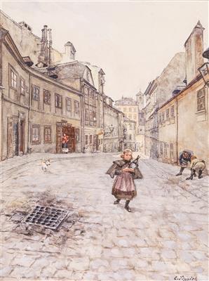 Carl Pippich - Mistrovské kresby, Tisky do roku 1900, Akvarely a miniatury