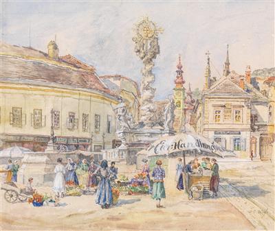 Carl Weiss (Weihs) - Mistrovské kresby, Tisky do roku 1900, Akvarely a miniatury