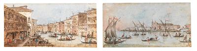 Giacomo Guardi - Meisterzeichnungen und Druckgraphik bis 1900, Aquarelle, Miniaturen
