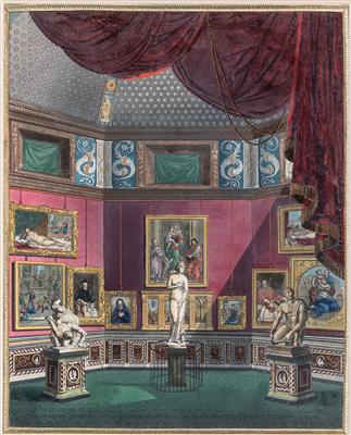 Italienische Schule, 1. Hälfte 19. Jahrhundert - Meisterzeichnungen und Druckgraphik bis 1900, Aquarelle, Miniaturen