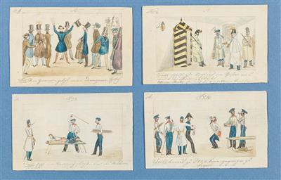 Austria, ca. 1840 - Mistrovské kresby, Tisky do roku 1900, Akvarely a miniatury