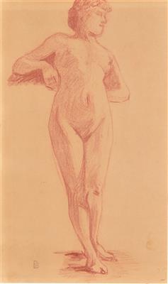 Pierre Bonnard zugeschrieben/attributed - Meisterzeichnungen und Druckgraphik bis 1900, Aquarelle, Miniaturen