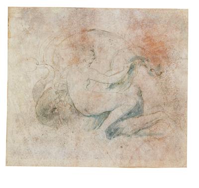 Schule von Fontainebleau, 1540-1580 - Meisterzeichnungen und Druckgraphik bis 1900, Aquarelle, Miniaturen