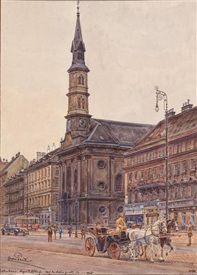 Erwin Pendl - Mistrovské kresby, Tisky do roku 1900, Akvarely a miniatury