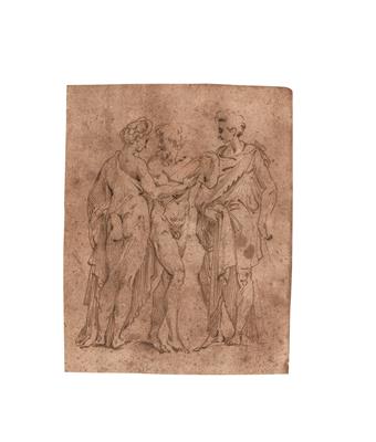 Florentine school, c. 1600 - Master Drawings, Prints before 1900, Watercolours, Miniatures