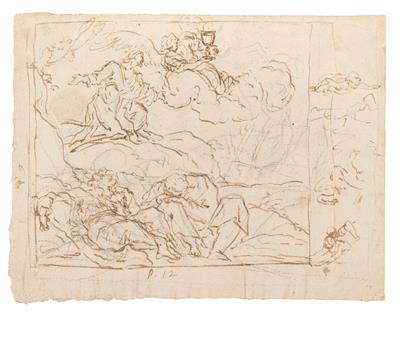 Giovanni Battista Gaulli called il Baciccio Circle - Disegni e stampe fino al 1900, acquarelli e miniature