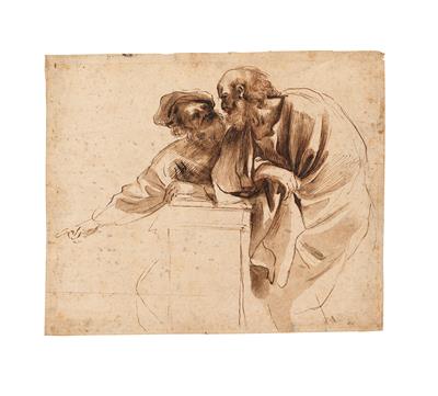 Giovanni Francesco Barbieri, gen. il Guercino Nachfolger/Follower - Meisterzeichnungen und Druckgraphik bis 1900, Aquarelle, Miniaturen