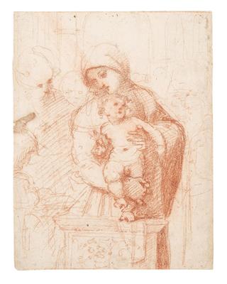 Girolamo Francesco Maria Mazzola, called il Parmigianino - Master Drawings, Prints before 1900, Watercolours, Miniatures