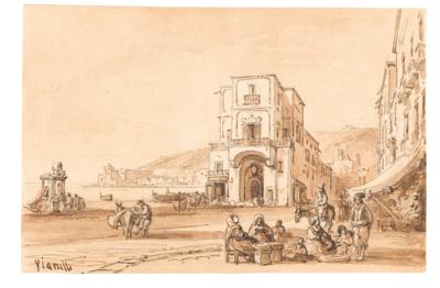 Achille Vianelli - Master Drawings, Prints before 1900, Watercolours, Miniatures