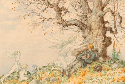 Ernst Kutzer * - Mistrovské kresby, Tisky do roku 1900, Akvarely a miniatury