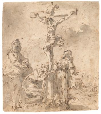 Francesco Guardi attributed to, - Master Drawings, Prints before 1900, Watercolours, Miniatures