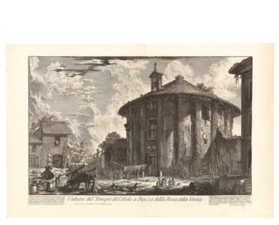 Giovanni Battista Piranesi - Disegni e stampe fino al 1900, acquarelli e miniature