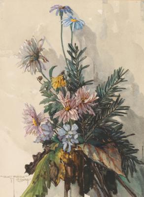 Gustav Feith - Disegni e stampe fino al 1900, acquarelli e miniature