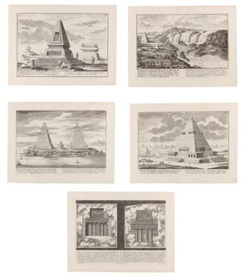 Johann Bernhard Fischer von Erlach - Meisterzeichnungen und Druckgraphik bis 1900, Aquarelle, Miniaturen