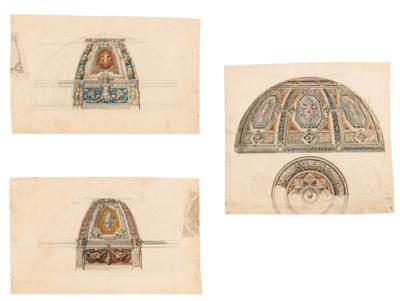 Austria, late 19th century - Master Drawings, Prints before 1900, Watercolours, Miniatures