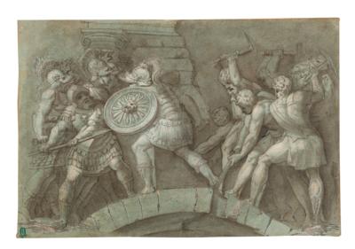 Römische Schule, 18. Jahrhundert - Meisterzeichnungen und Druckgraphik bis 1900, Aquarelle, Miniaturen