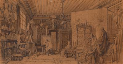 Amadeo Preziosi - Disegni e stampe fino al 1900