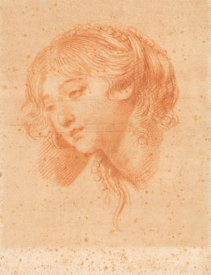 Jean Baptiste Greuze (1725-1805), Follower of - Disegni e stampe fino al 1900