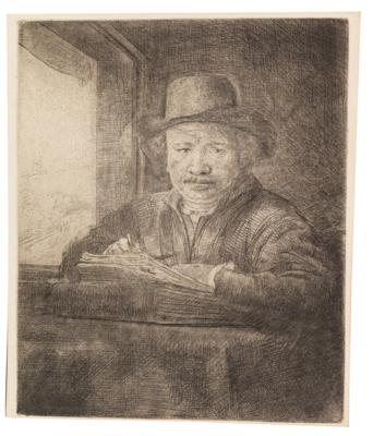 Rembrandt Harmensz van Rijn - Mistrovské kresby, Tisky do roku 1900