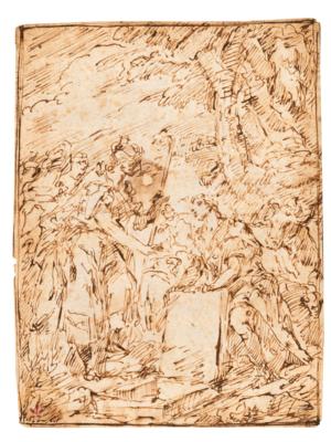 Francesco Fontebasso zugeschrieben/attributed (1707-1769) - Meisterzeichnungen und Druckgraphik bis 1900