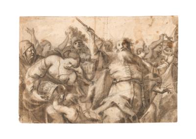 Gioacchino Assereto zugeschrieben/attributed (1600-1650) - Meisterzeichnungen und Druckgraphik bis 1900
