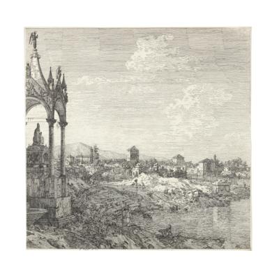 Giovanni Antonio Canal, called il Canaletto - Mistrovské kresby a tisky do roku 1900