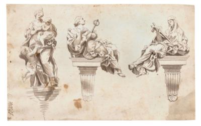 Ludovico Gimignani Circle of (1643-1697) - Mistrovské kresby a tisky do roku 1900