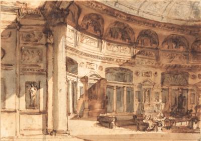 Römische Schule, 18. Jahrhundert - Meisterzeichnungen und Druckgraphik bis 1900