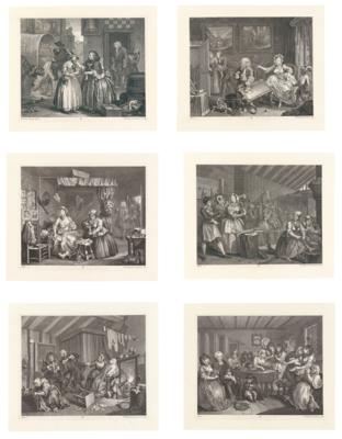 William Hogarth - Meisterzeichnungen und Druckgraphik bis 1900