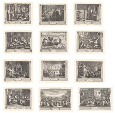 William Hogarth - Mistrovské kresby a tisky do roku 1900