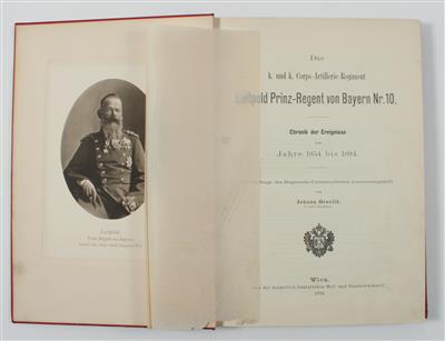 Das k. u. k. Corps-Artillerie-Regiment Luitpold Prinz-Regent von Bayern Nr.10 - Armi d'epoca, uniformi e militaria