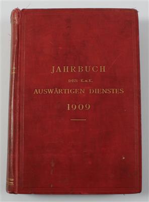 Jahrbuch des k. u. k. auswärtigen Dienstes 1909 - Historische Waffen, Uniformen, Militaria