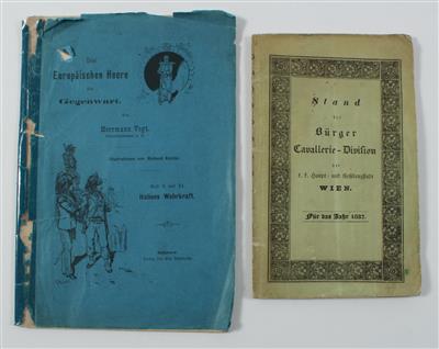 Konvolut von zwei Broschüren, - Antique Arms, Uniforms and Militaria
