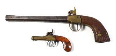 Terzerolpistolen, 2 Stück: - Antique Arms, Uniforms and Militaria