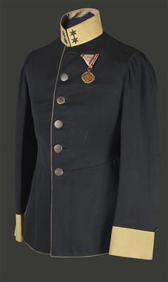 Waffenrock für einen Oberleutnant des k. u. k. Mährischen Infanterieregiments Nr.99 - Armi d'epoca, uniformi e militaria