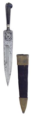 Jagdliches Messer, - Antique Arms, Uniforms and Militaria