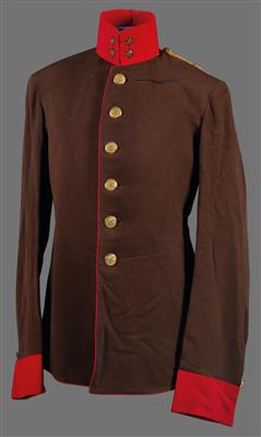 Bluse für einen Oberleutnant der Artillerie, - Historische Waffen, Uniformen, Militaria