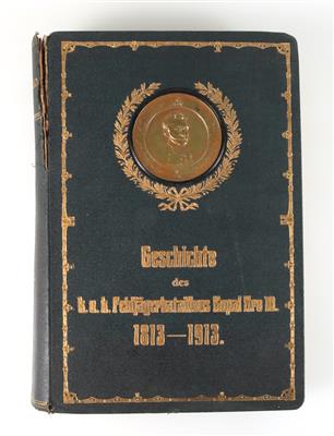 Buch 'Geschichte des k. u. k. Feldjägerbataillons Kopal Nr. 10, 1813-1913, - Historische Waffen, Uniformen, Militaria