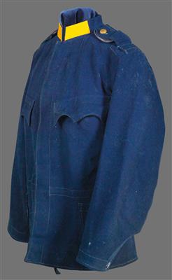 Dunkelblaue Bluse aus der Zeit des 1. WK, - Historische Waffen, Uniformen, Militaria