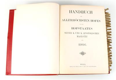 Handbuch des Allerhöchsten Hofes - Starožitné zbraně