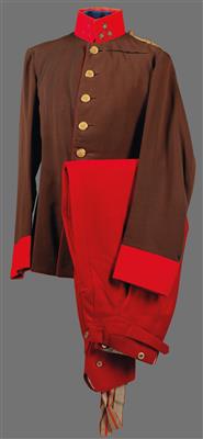 Komplette Uniform für einen Hauptmann der k. u. k. reitenden Artillerie, - Armi d'epoca, uniformi e militaria