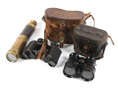Konvolut Optik, - Historische Waffen, Uniformen, Militaria