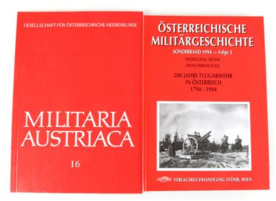 Konvolut Schriften der Reihe Militaria Austriaca und Österreichische Militärgeschichte, - Armi d'epoca, uniformi e militaria