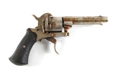 Lefaucheux-Revolver, - Historische Waffen, Uniformen, Militaria