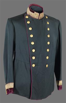 Rock zur Galauniform eines Militärbeamten des Bundesministeriums für Landesverteidigung im Range eines Obersten - Historische Waffen, Uniformen, Militaria